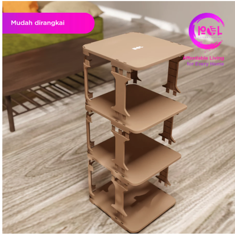 POL Rak Sepatu Tulang Plastik