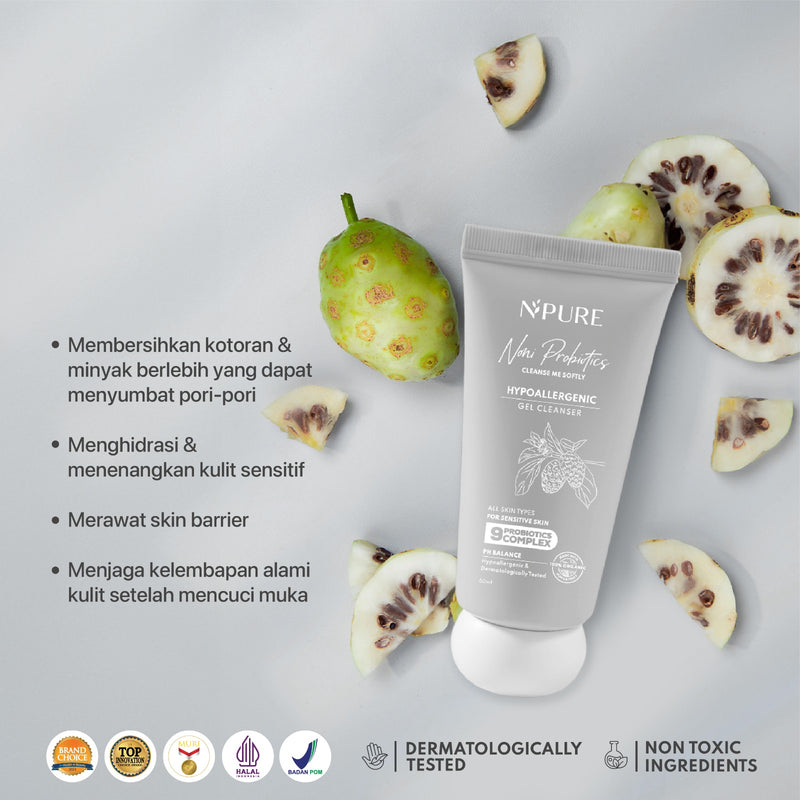 Noni Probiotics Cleanse Me Softly Gel Cleanser 50ml 4