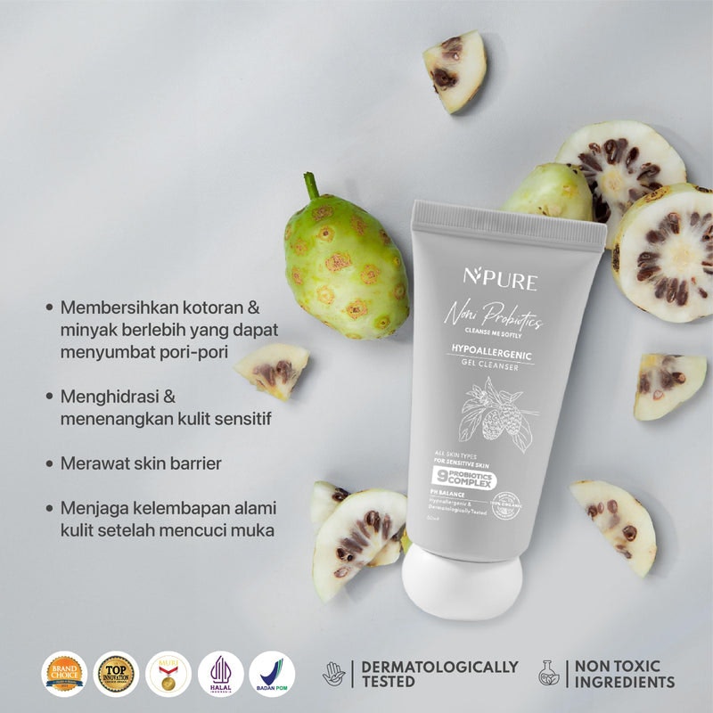 Noni Probiotics Cleanse Me Softly Gel Cleanser 50ml 4