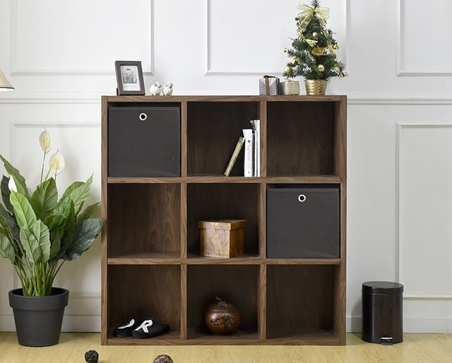 Rak Buku Minimalis 3 x 3