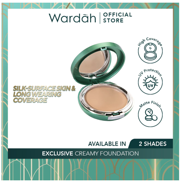 Paragon Technology and Innovation Wardah Exclusive Creamy Foundation 01 Light Beige