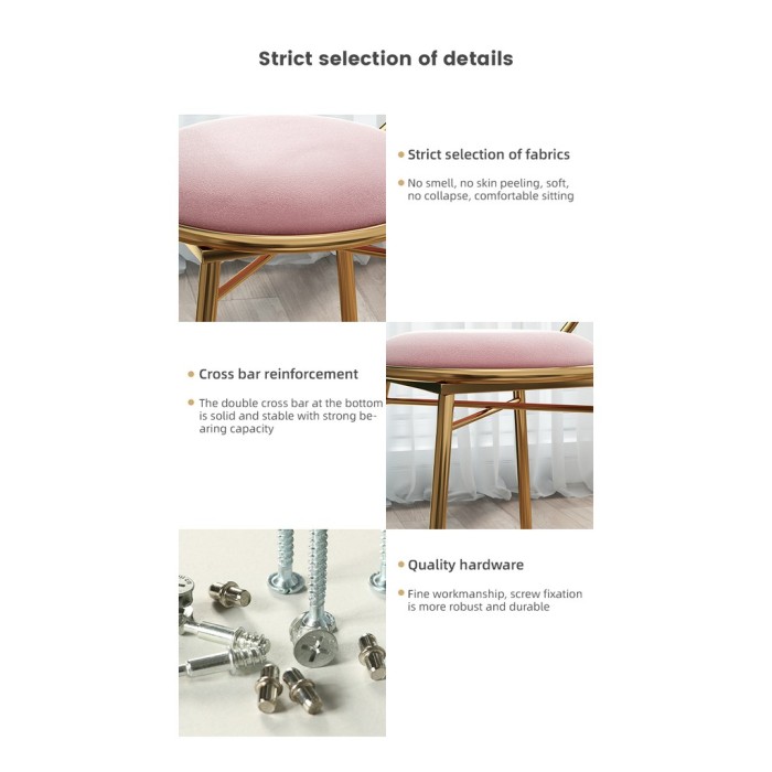 Goland Kursi Besi Bar Kupu-Kupu