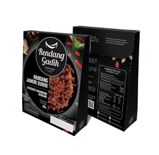 Rendang Gadih Rendang Jamur Suwir