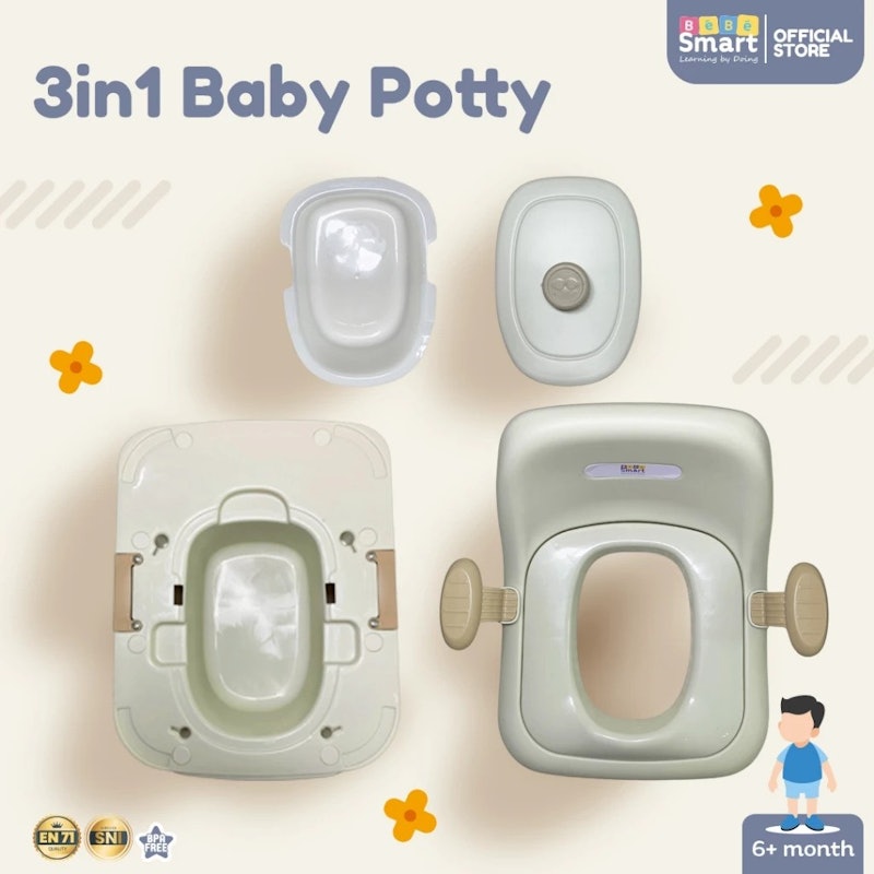 BEBE SMART Baby Potty 3 in 1 4