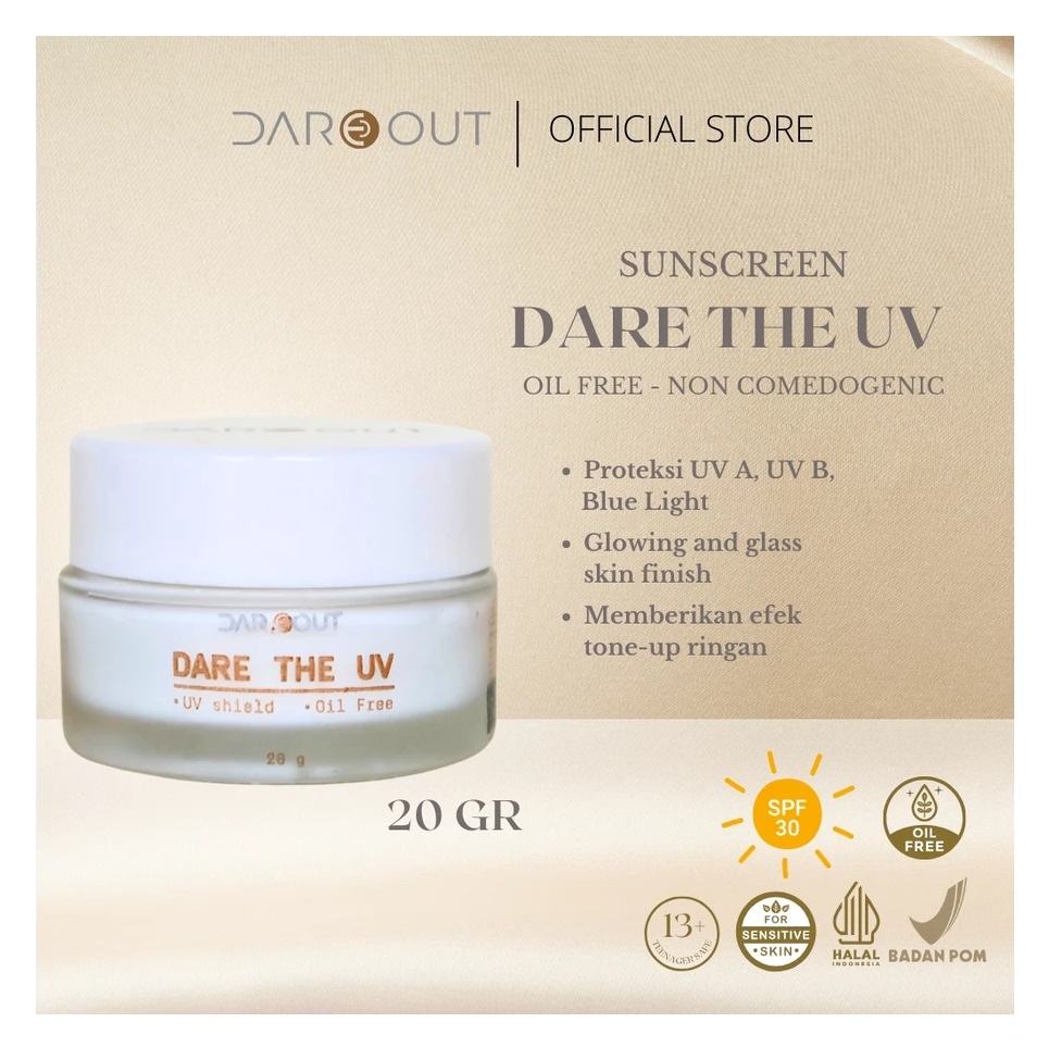 Dareout DAREOUT Sunscreen Dare The UV 30 SPF
