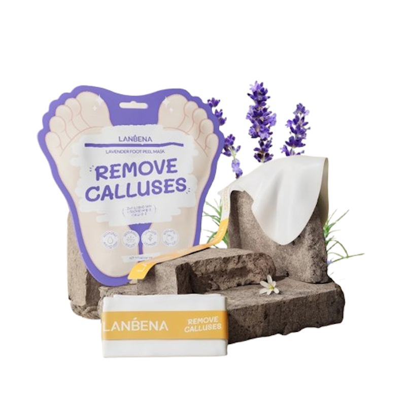 LANBENA Lavender Foot Peel Mask 1