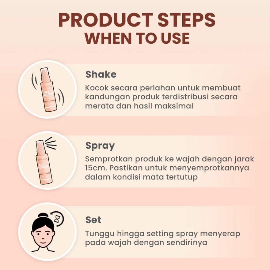 Fix & Glow Setting Spray 5