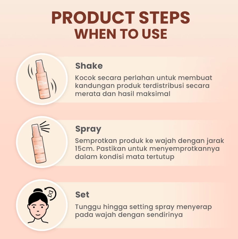 Fix & Glow Setting Spray 5