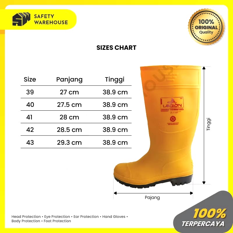  LEGION Terasteel Boots Safety