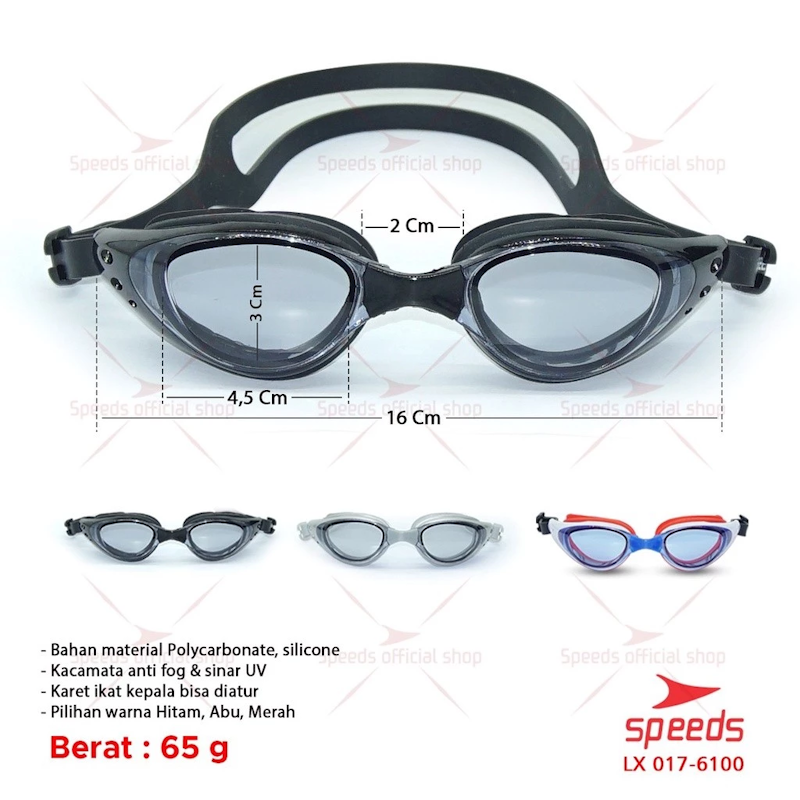 Speeds Kacamata Renang Dewasa 2