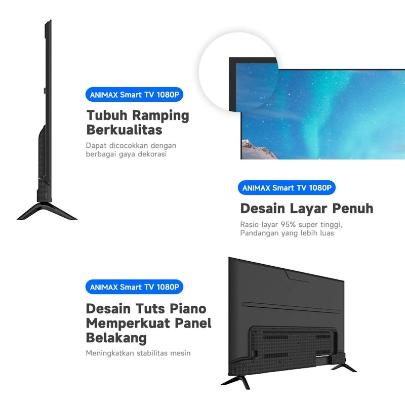 WEYON 27 Inch Smart TV 4