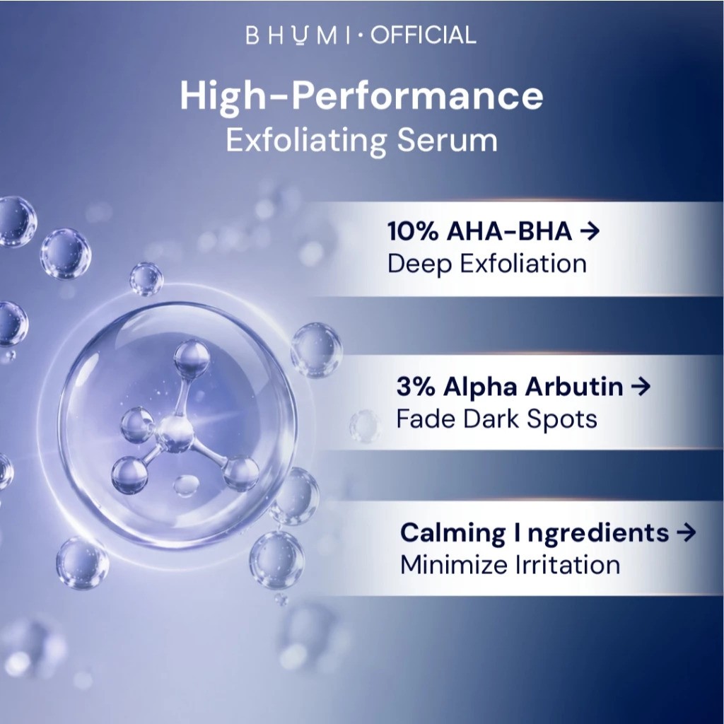 BHUMI Luminight Exfoliating Serum 3