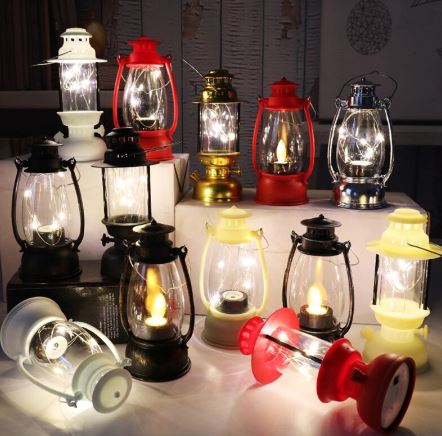  Lampu Lilin LED Lentera Petromax