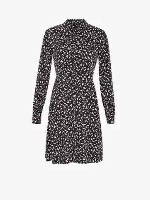 MARKS & SPENCER Printed Mini Shirt Dress