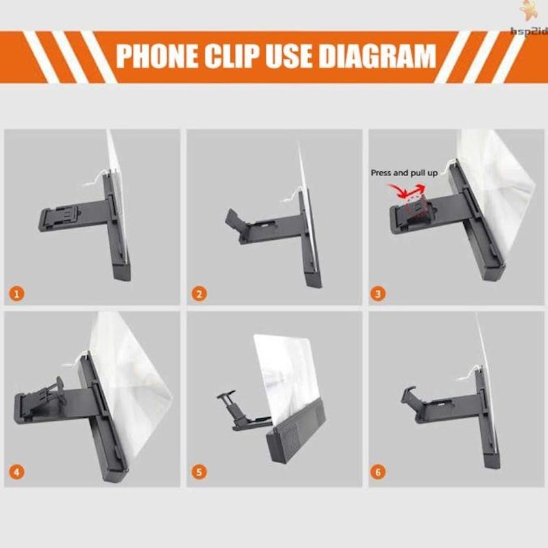 Kaca Pembesar Layar HP dengan Speaker 3