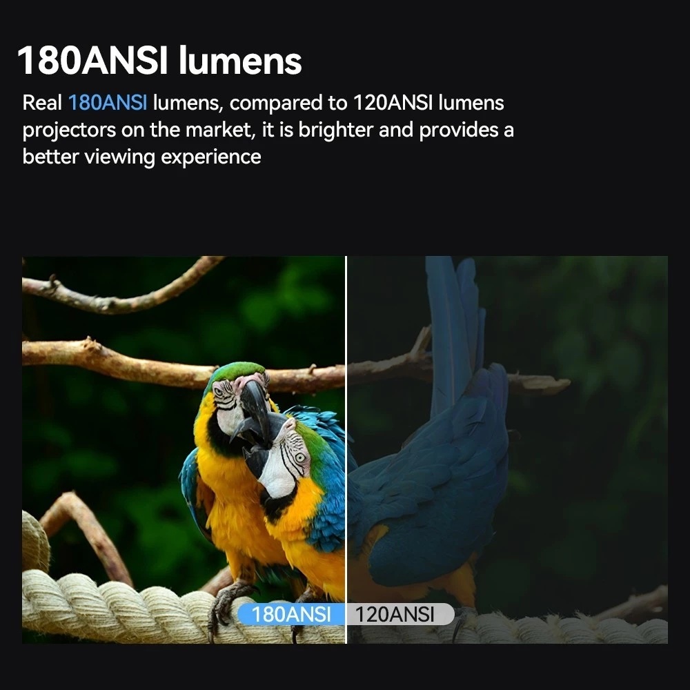  Goojodoq Proyektor 4K 1080P