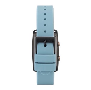 Alexandre Christie Ladies Digital Watch - Black Blue ACF9366 LHRIPBALB