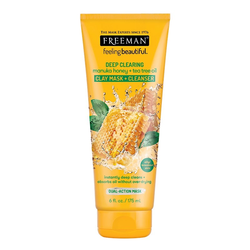Deep Clearing Manuka Honey & Tea Tree Oil Clay Mask & Cleanser 1