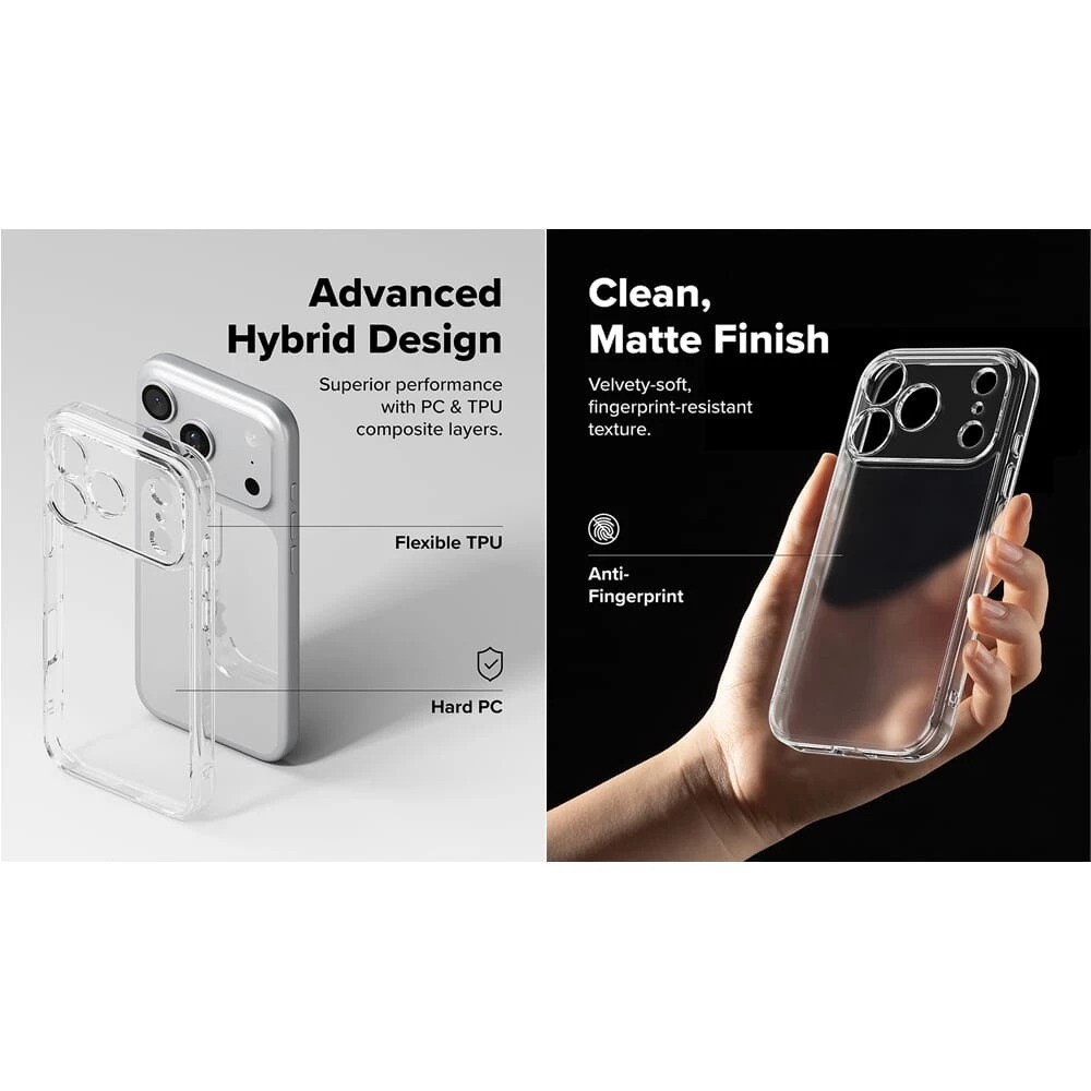 Ringke Casing for iPhone Magnetic Fusion MagSafe Matte Clear 2