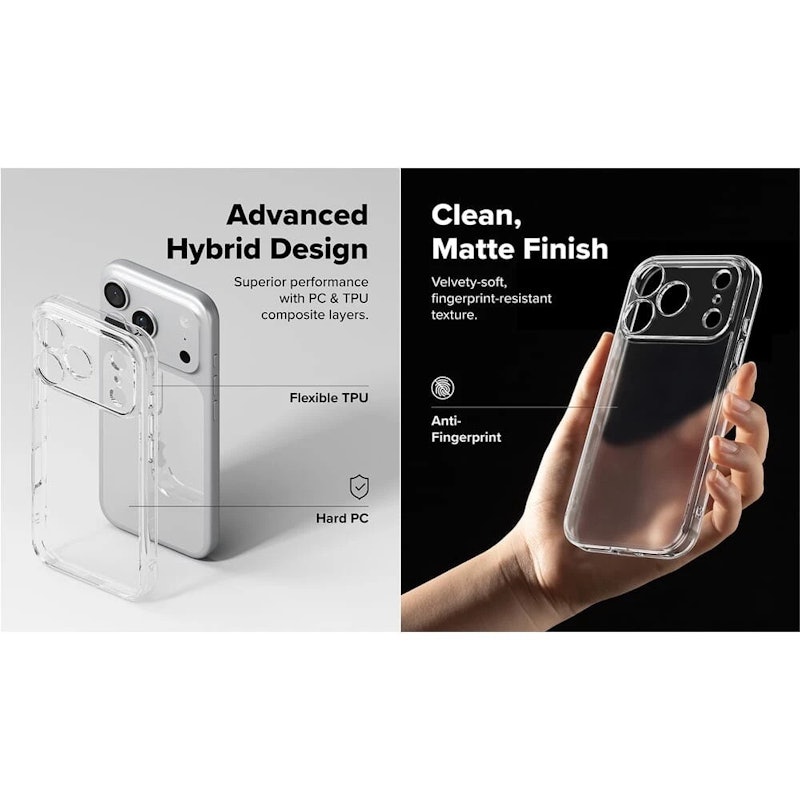 Ringke Casing for iPhone Magnetic Fusion MagSafe Matte Clear 2