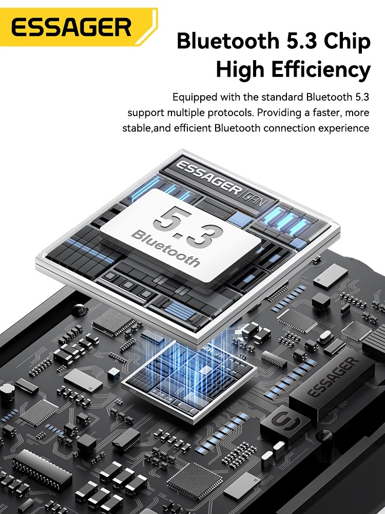 Essager Bluetooth 5.3 Adapter 3.5mm 4