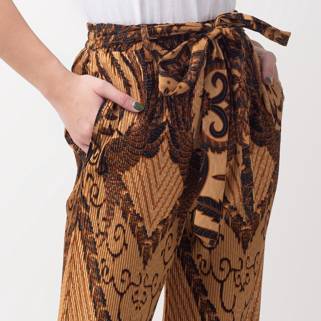 Cullotes Plisket Batik Premium 