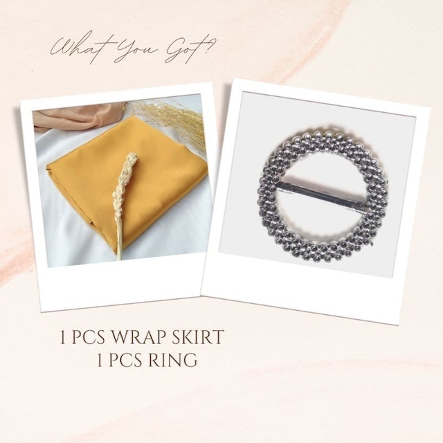Satin Wrap Skirt 4