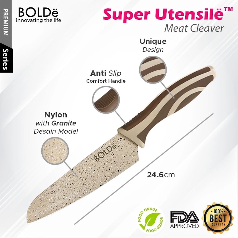 BOLDe Set Pisau + Gunting 4