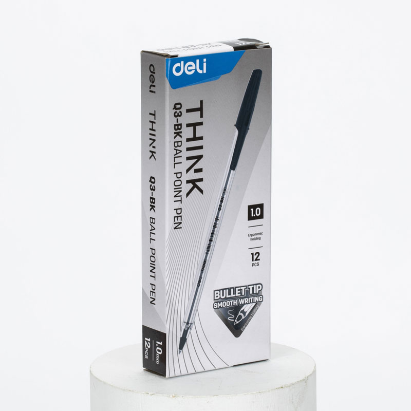 Deli Group Indonesia Deli Ballpoint Pen 1.0 mm  EQ3