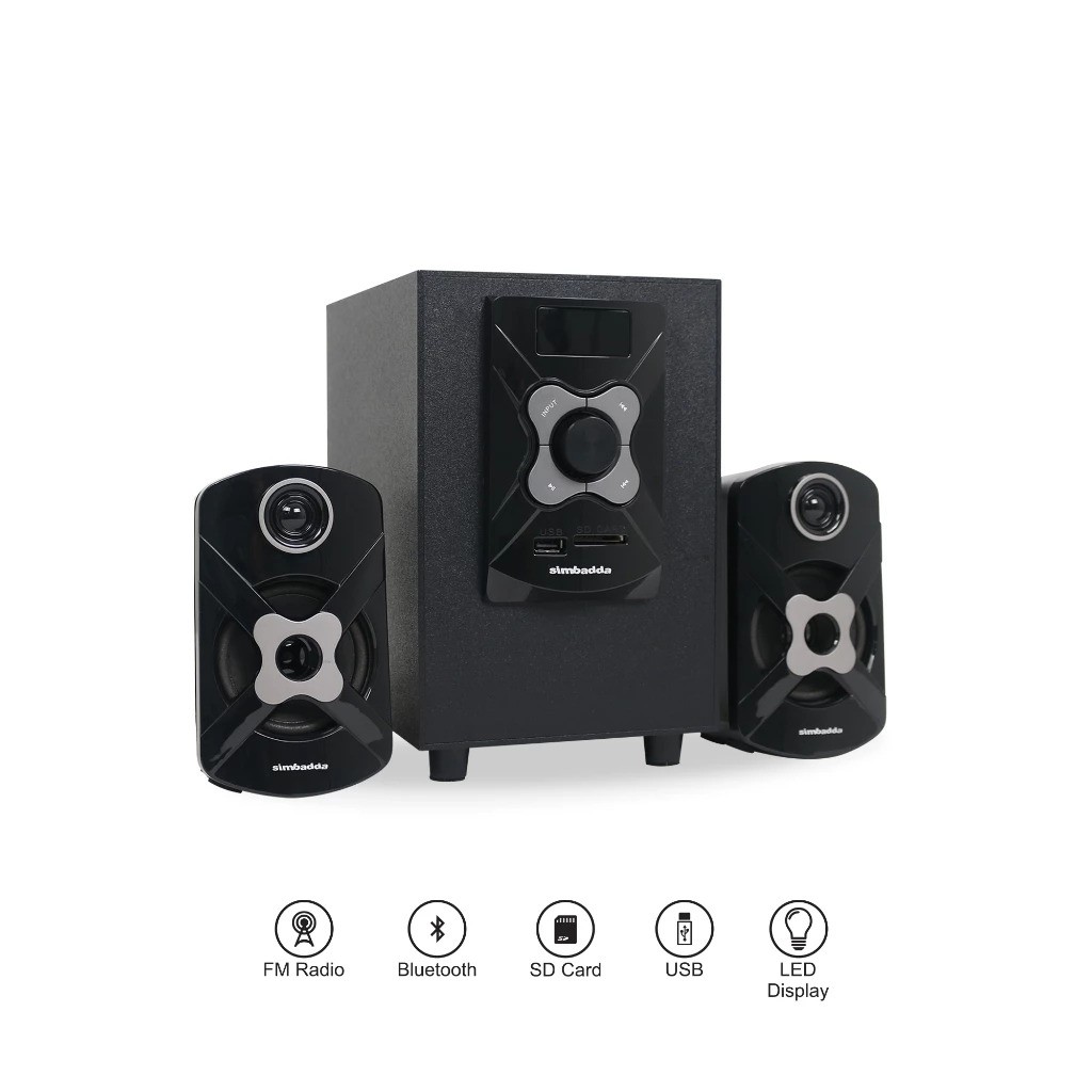 Simbadda Group Simbadda® 2.1 Multimedia Speaker  CST 5000 N+