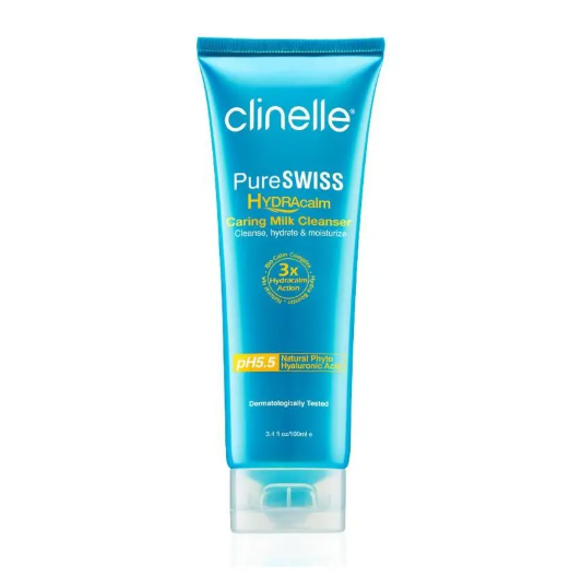 Clinelle® PureSwiss Hydracalm Caring Milk Cleanser