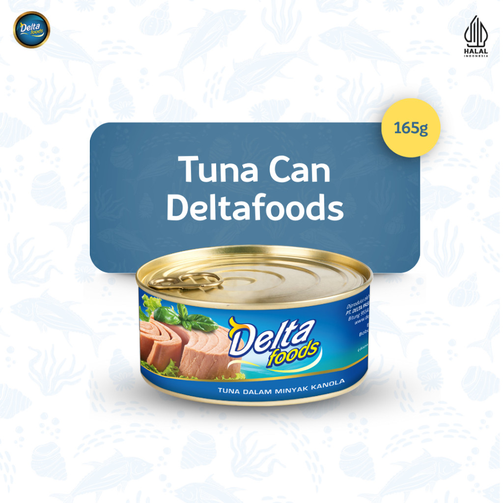 Delta Pasific Indotuna Delta Foods Ikan Tuna Dalam Minyak Kanola 