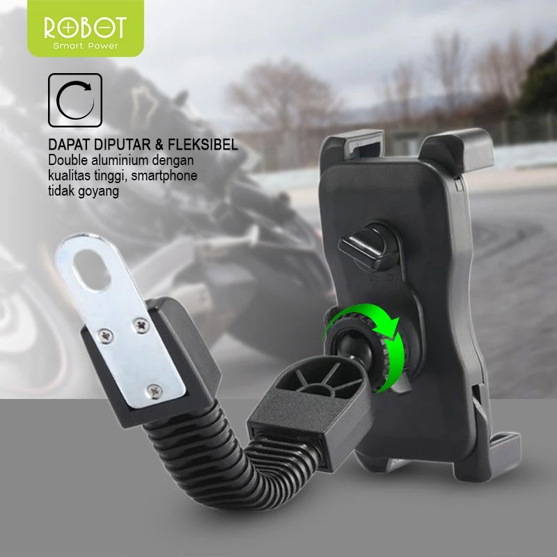 Robot Indonesia ROBOT Phone Stand Car/Motor Holder RT-MH02