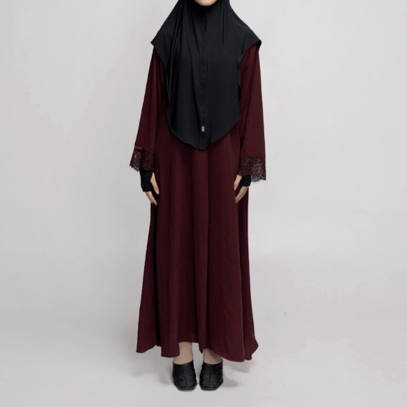 Tubita Meena Lace Abaya 3