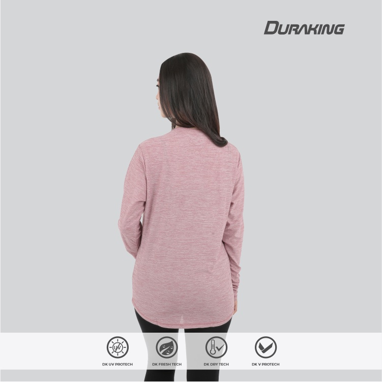 Pancajaya Sejati Duraking Running Jersey Long Sleeve Basic Color Tee