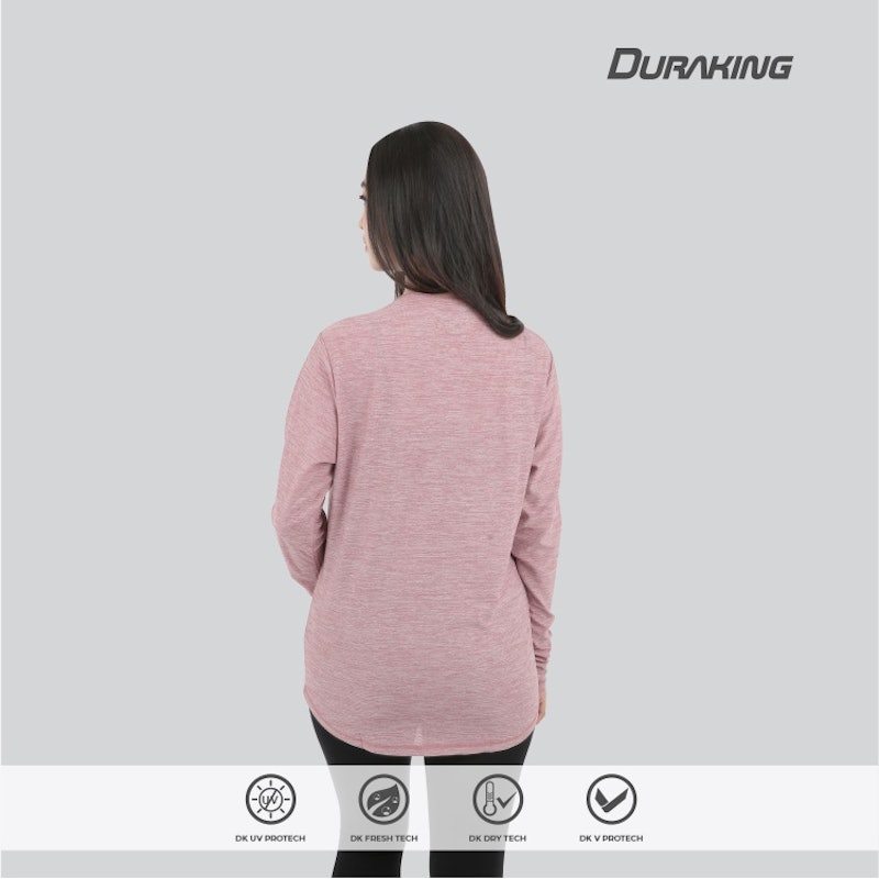 Duraking Running Jersey Long Sleeve Basic Color Tee 4
