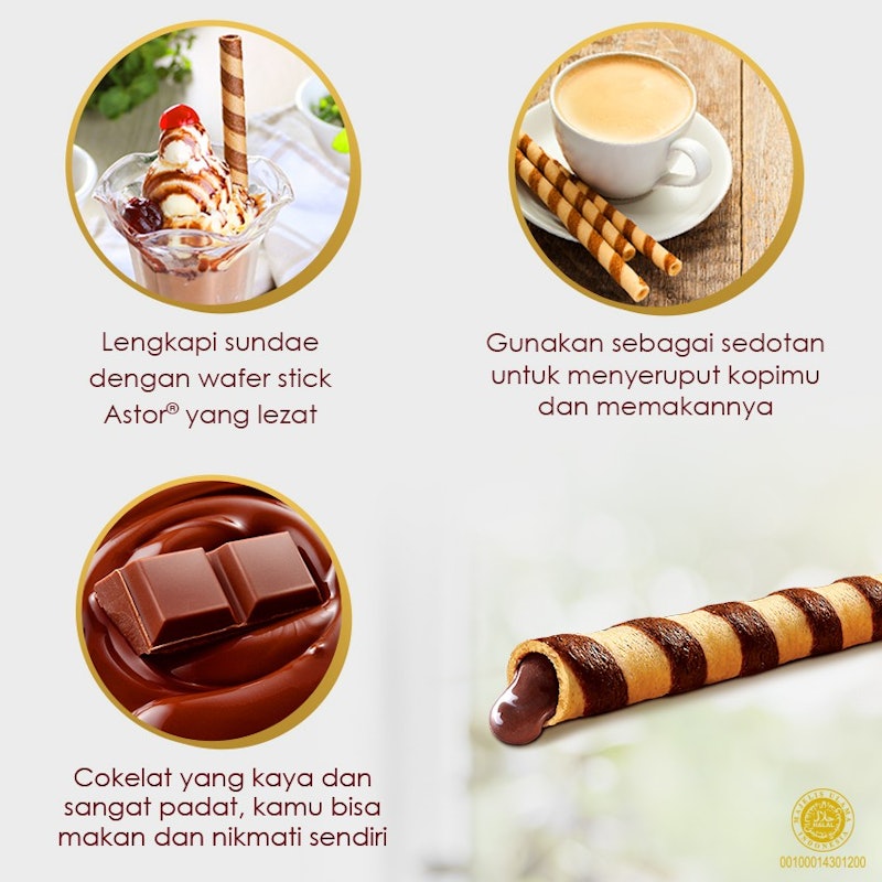 Astor Wafer Double Coklat 5