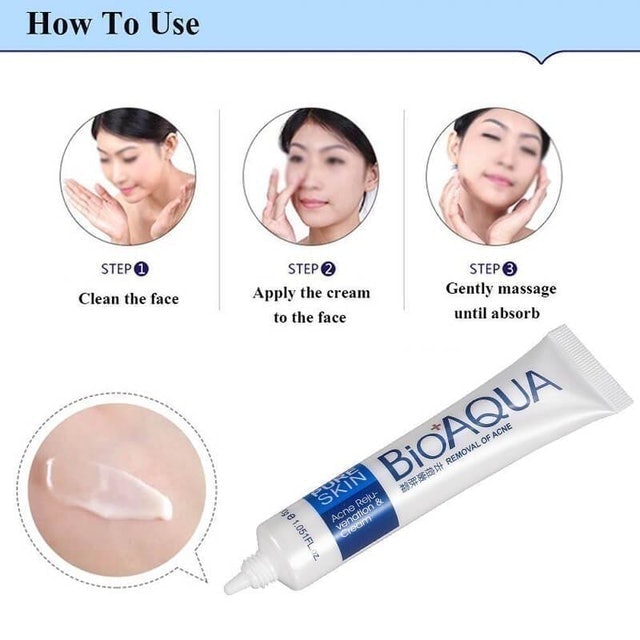 BIOAQUA PURE SKIN - Bio+AQUA Acne Scar Removal Rejuvenation Cream