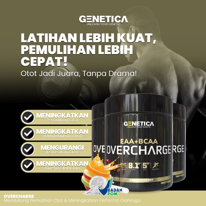 Genetica Overcharge EAA + BCAA Amino Synergy 2