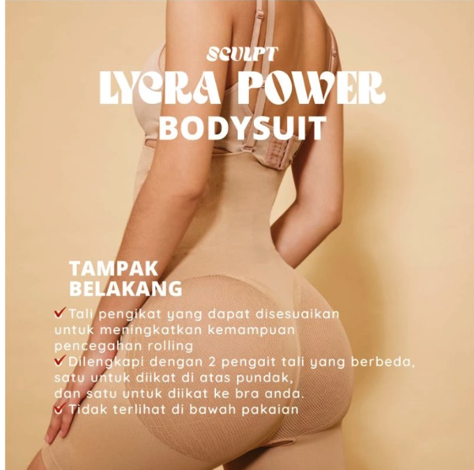  SCULPT Lycra-Power Bodysuit