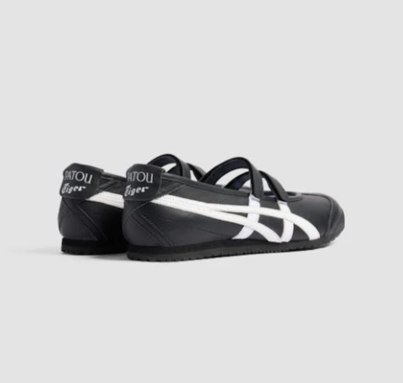 Onitsuka Tiger x Patou Mexico 66 Ballerina Black White 3