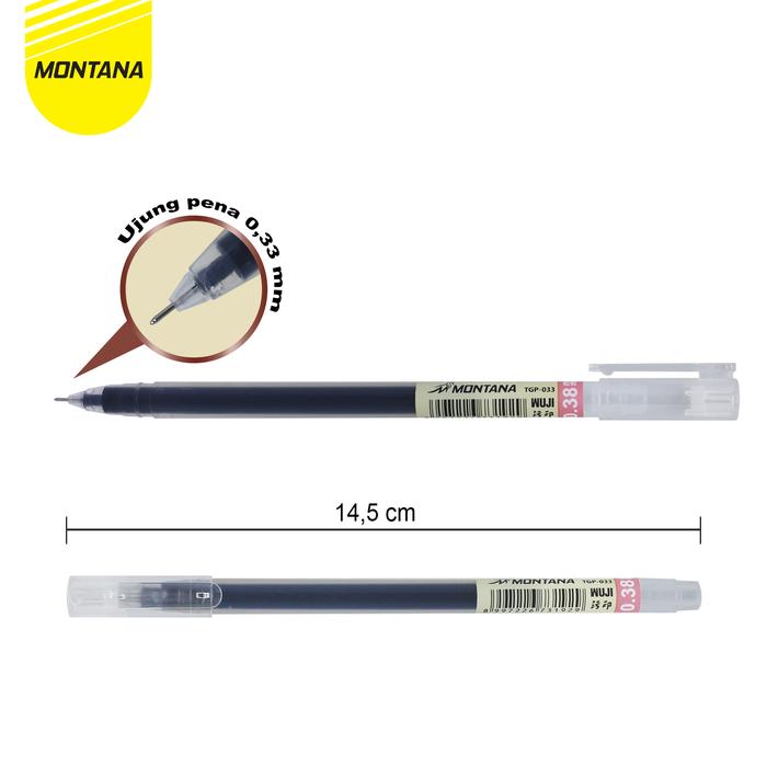 Montana Gel Ink Pen 0.38 mm TGP-033