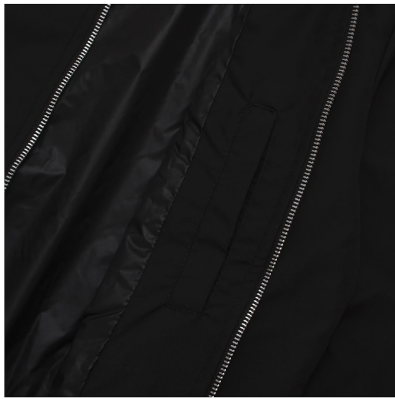 Screamous Bomber Canvas Jacket Cale Black 3