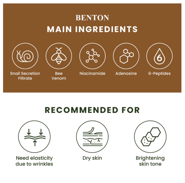 Benton Snail Bee High Content Steam Cream