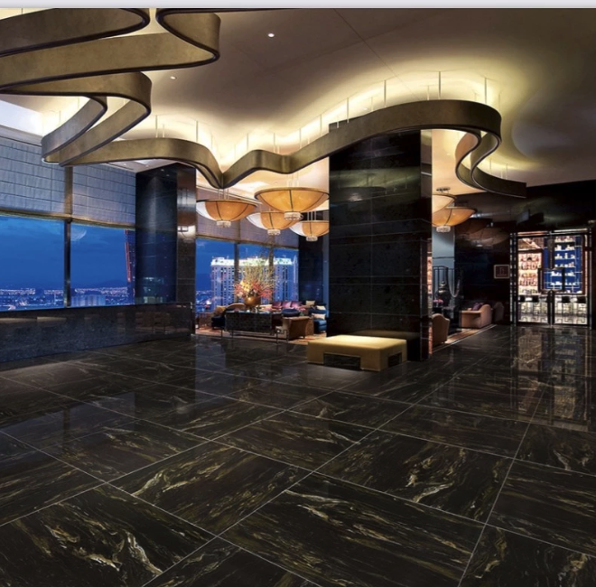 Europe Enchanting Enchanting Granite Tile Engress Black  EGP-188