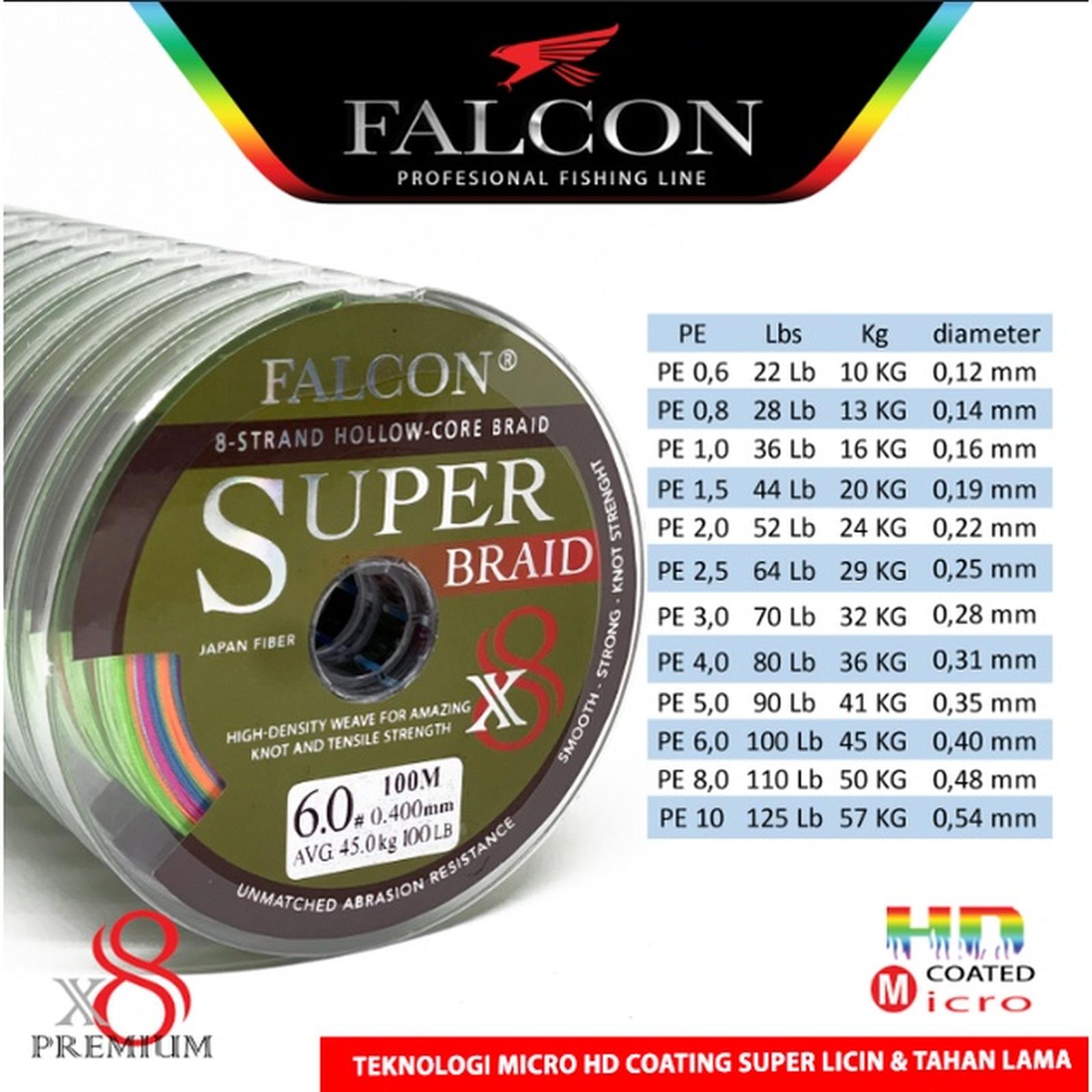 Falcon Super Braid X8 5
