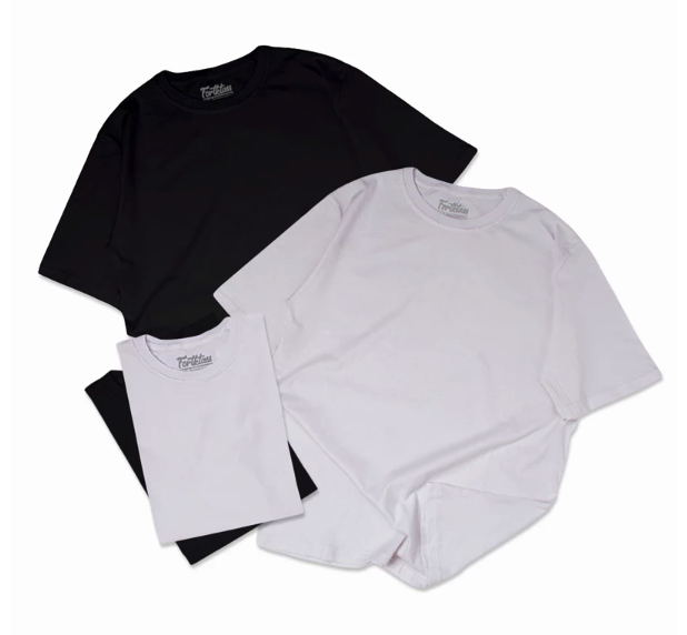  FortKlass Kaos Polos Pria Katun Combed 24s