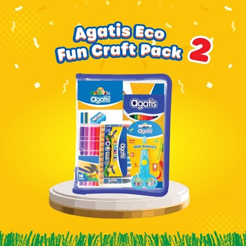 Agatis Stationery Fun Craft Eco Pack 3