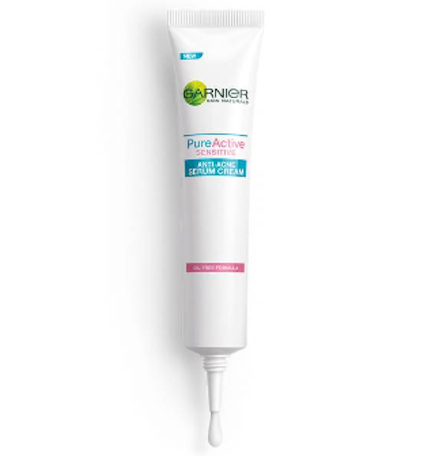 L'Oréal Garnier Sensitive Anti-Acne Serum Cream