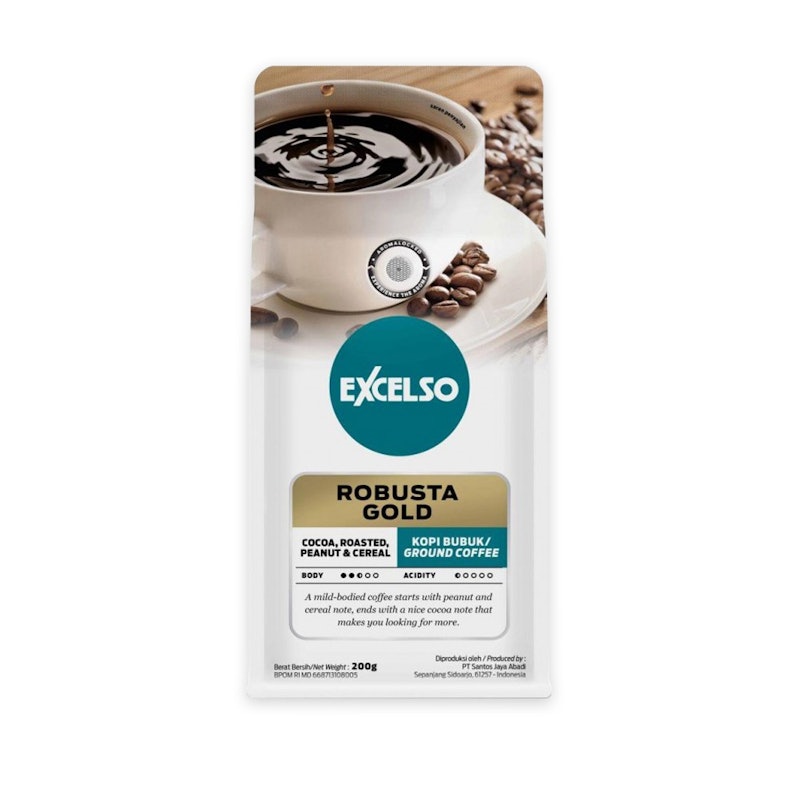 Excelso Kopi Robusta Gold Bubuk 2